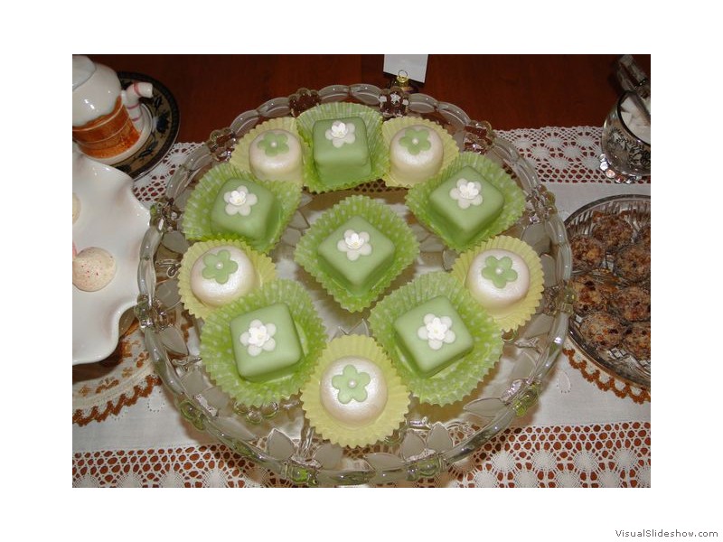 Petit Fours by Rhonda at New Year's Day High Tea