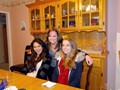 Andrea, Sarah and Dorothy at Thanksgiving