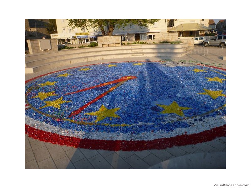 Bottle Cap Design at Korcula, Croatia