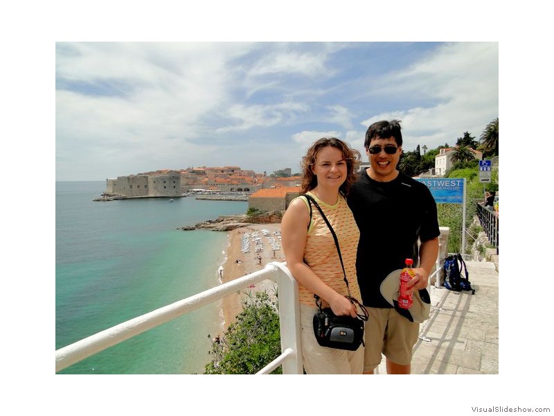 Mike and Rhonda in Dubrovnik
