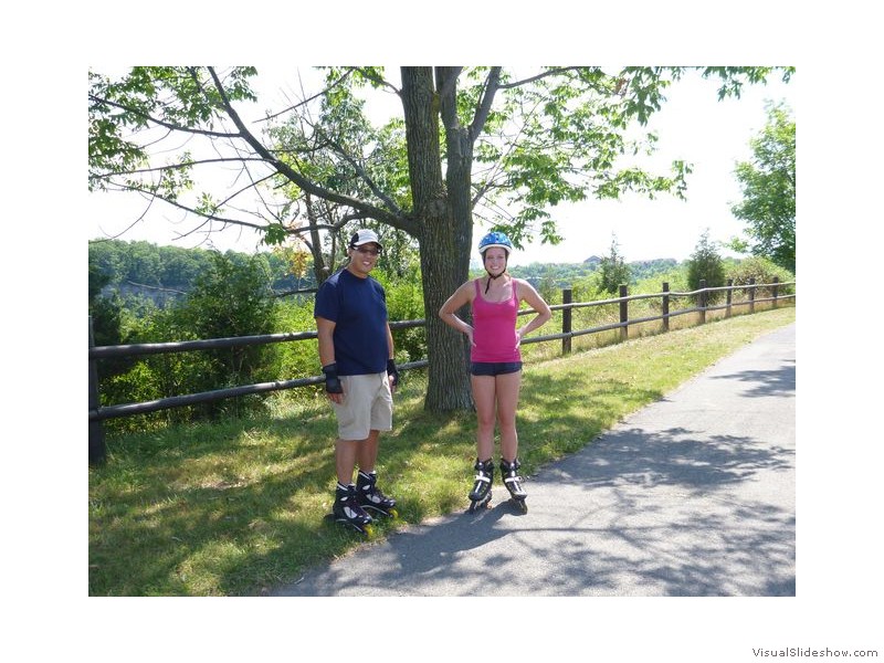 Mike and Sarah on the Niagara Trail
