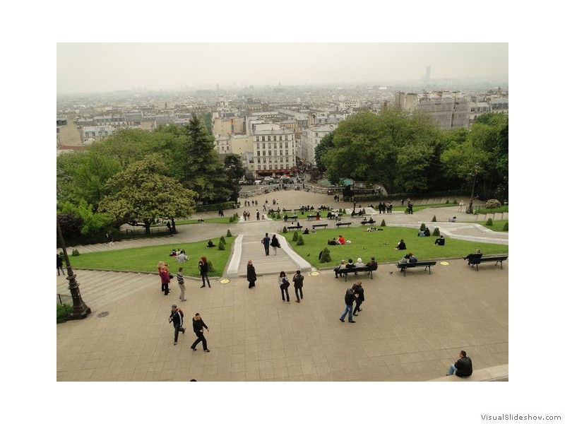 View from Monmartre, Paris