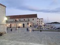 Hvar Town Square and Harbour at Night, Croatia
