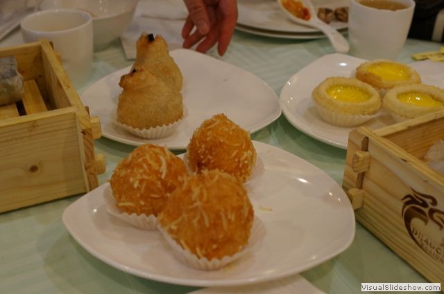 Crab Balls, Pear Footballs and Custard Tarts