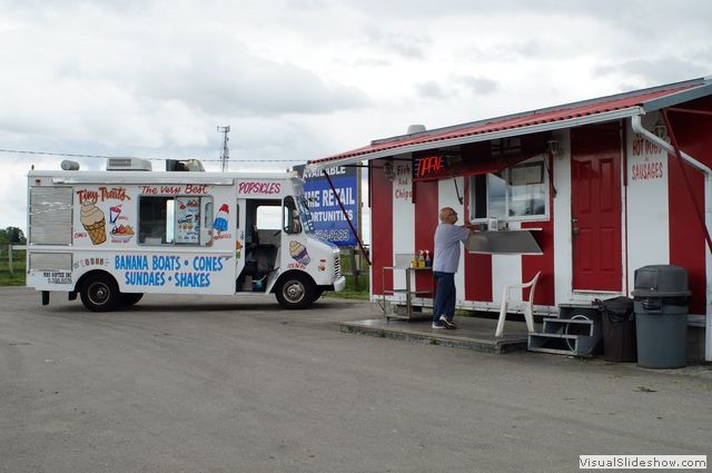 Ice Cream Truck at the Chip Truck