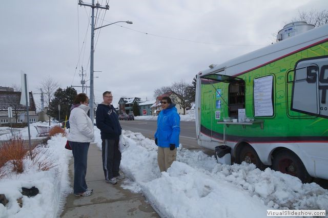 Teresa, Rich, Mike by Food Truck