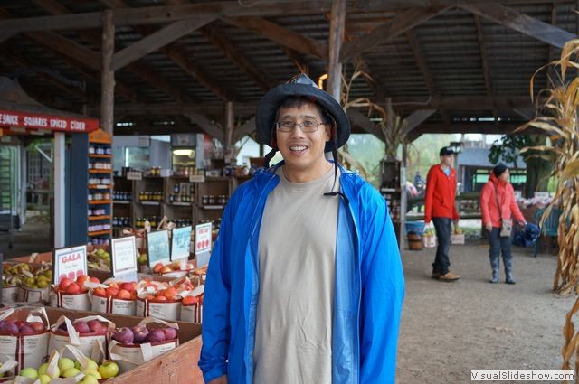 Mike at Al Ferri Apple Farm
