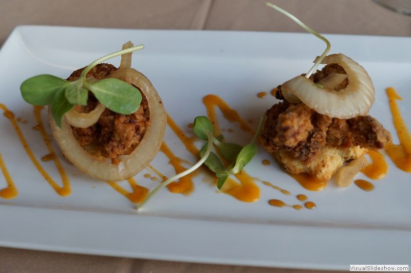 Envers - Fried Quail Appetizer