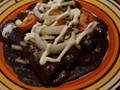 Emmoladas - Chicken Mole Enchilada
