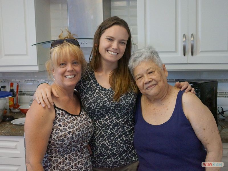 Dennis 80th - Gail, Sarah and Monica