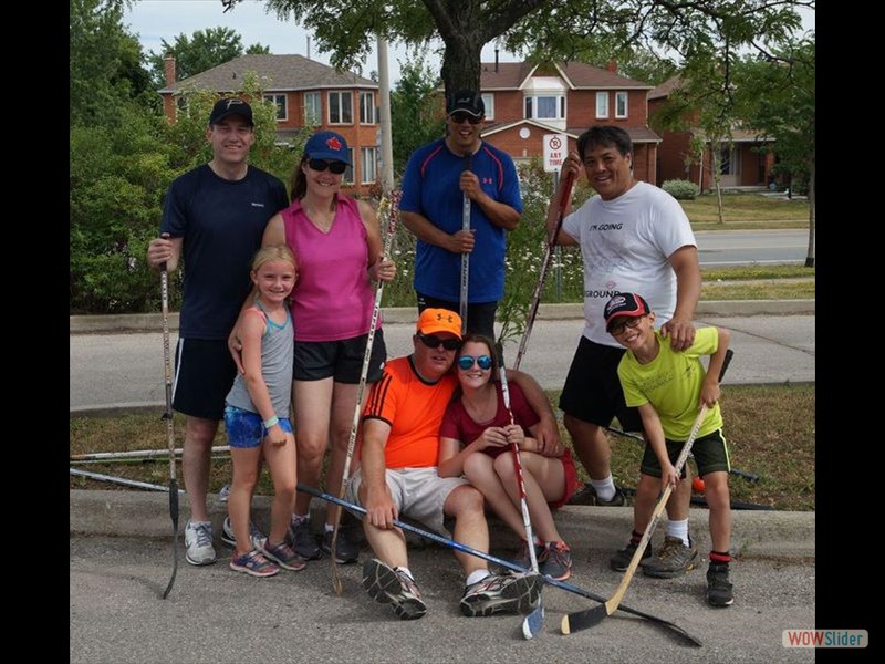Graham Karen, Mike, Brian, Fiona, John, Amy, Connor 