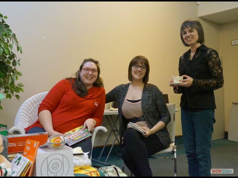 Leah, Celina, Lynn at Baby Shower