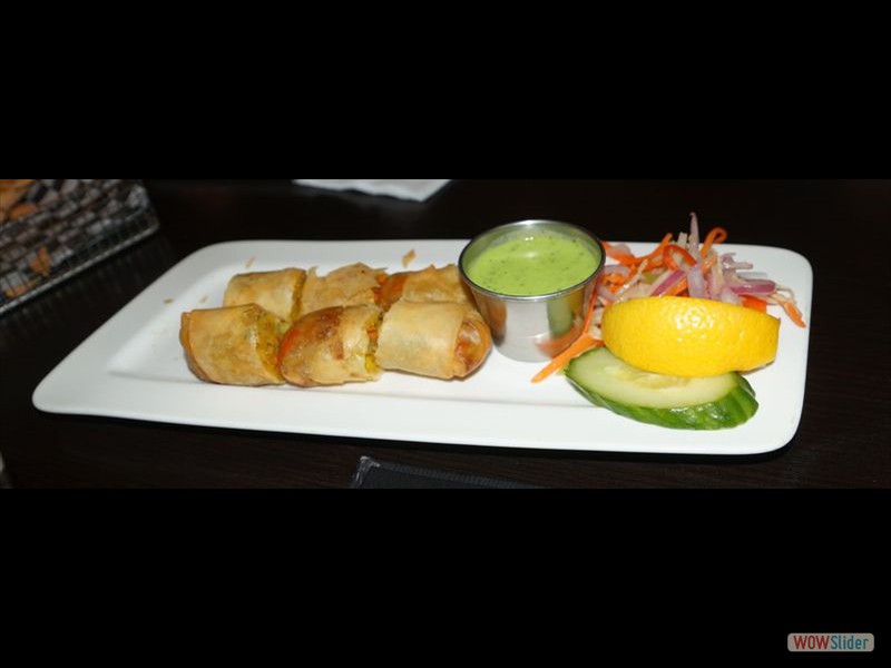 Patiala House - Vegetable Spring Rolls