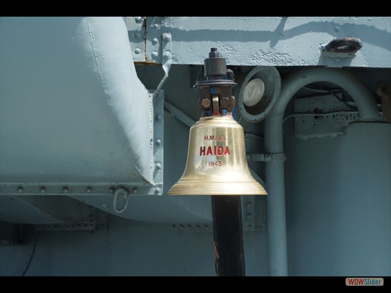 HMCS Haida in Hamilton - Bell