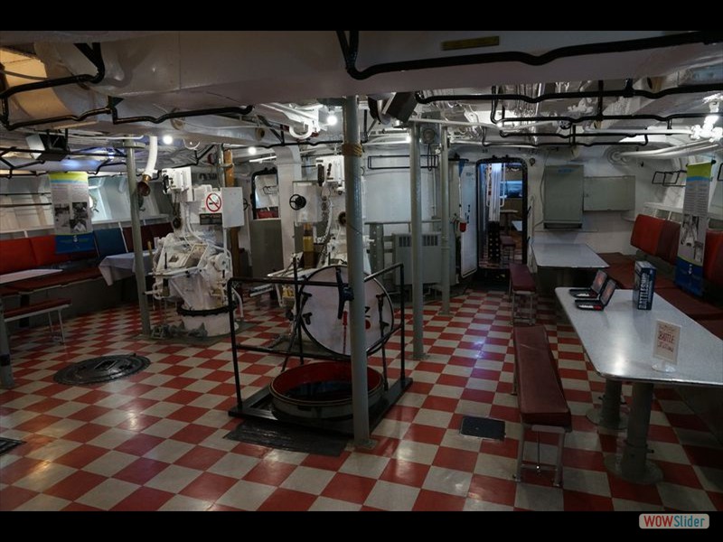 HMCS Haida in Hamilton - Main Galley