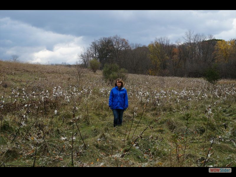 McMichael Hike - Rhonda in Field