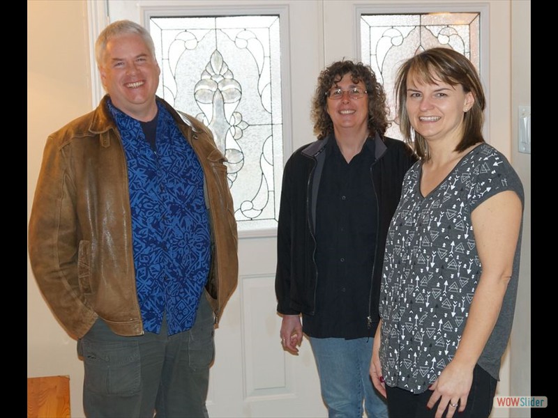 Nick, Melanie and Rhonda