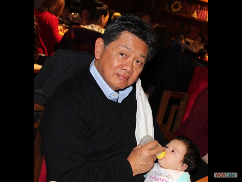 Sarah Baptism - Franco Feeding Sarah