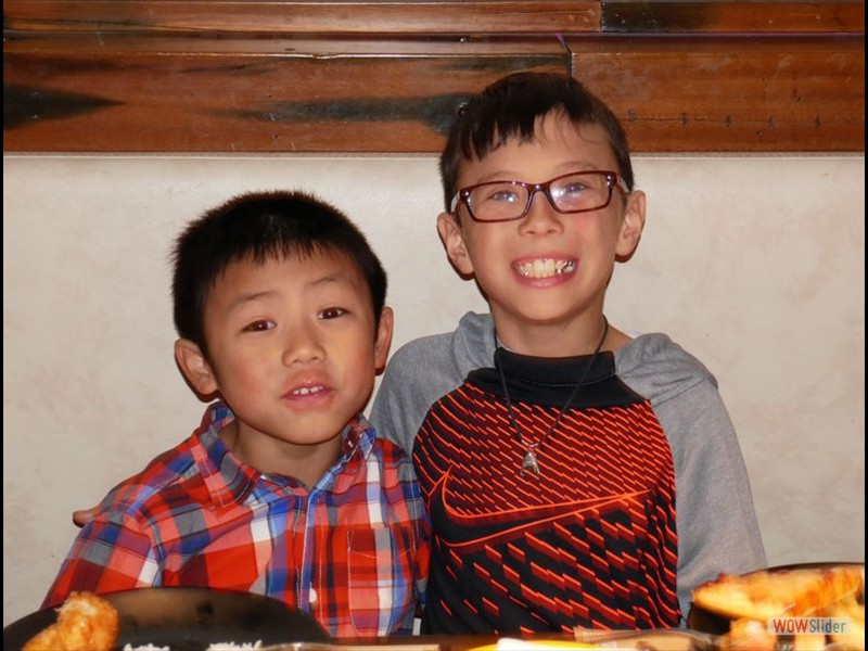 Sarah Baptism - Kai and Connor