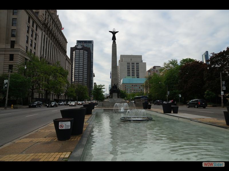 South African War Memorial  in Toronto on University Avenue