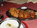Pakora at the Haveli Indian Restaurant