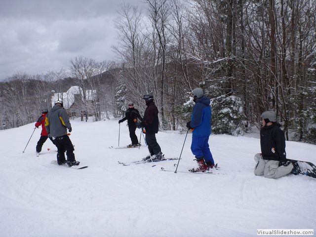 Gang at Top of  Yodel, Mont Blanc