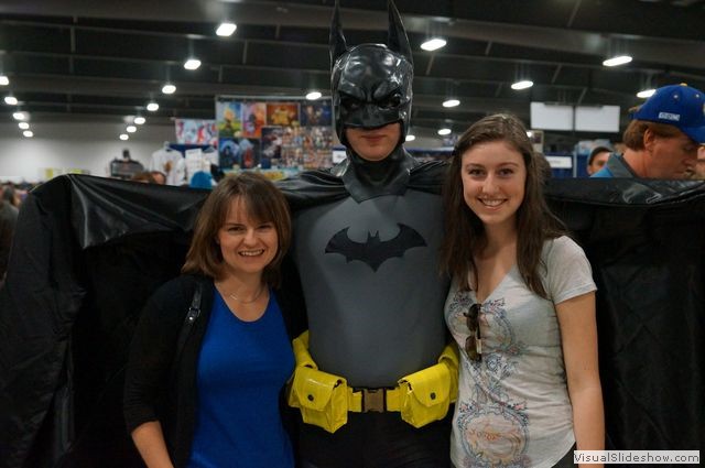 Ottawa Comicon, Rhonda, Batman and Carli