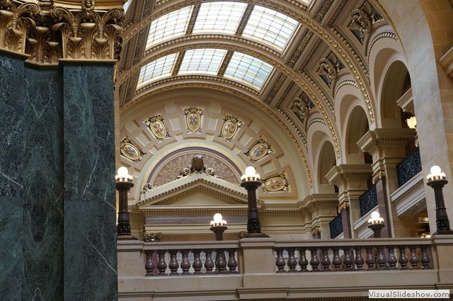 Upper Level of Wisconsin Capitol Building, Madison