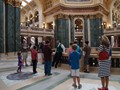 Tour Group on Second Level of Madison Capitol Building