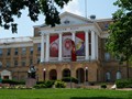 University of Wisconsin - Graduate Sitting on Abraham Lincoln's Lap