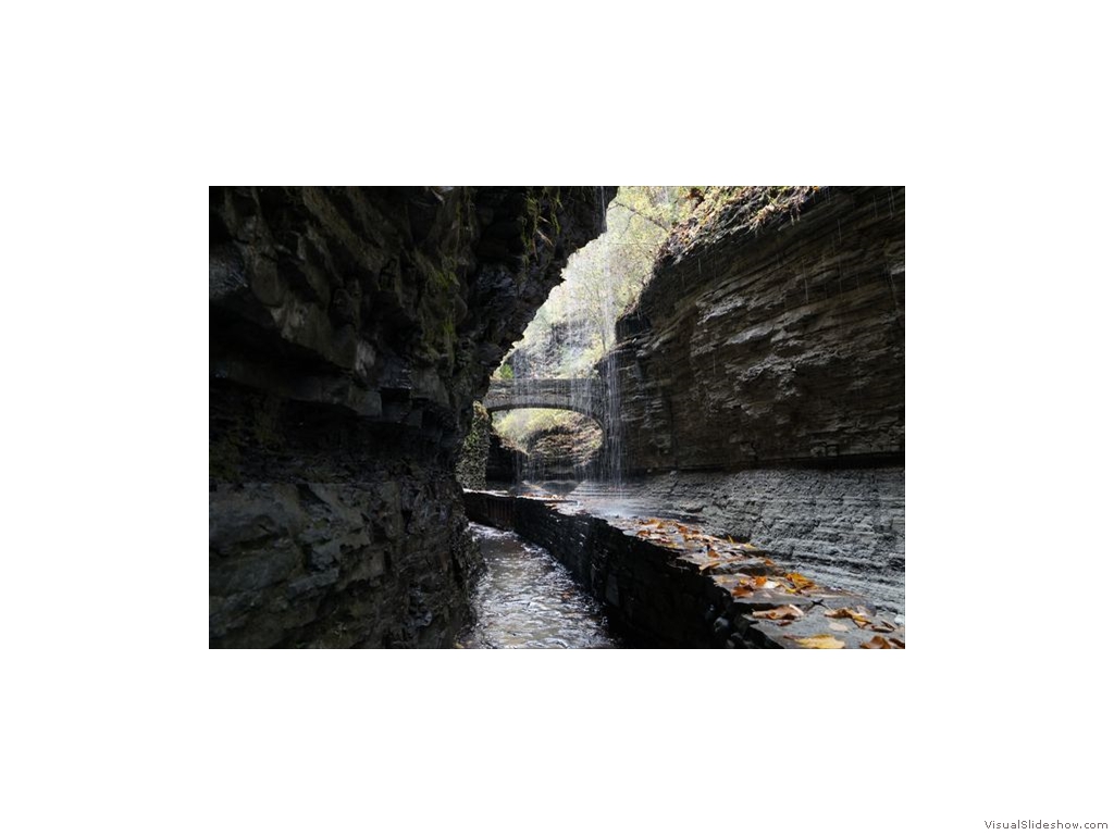 Watkins Glen State Park - Under Waterfall
