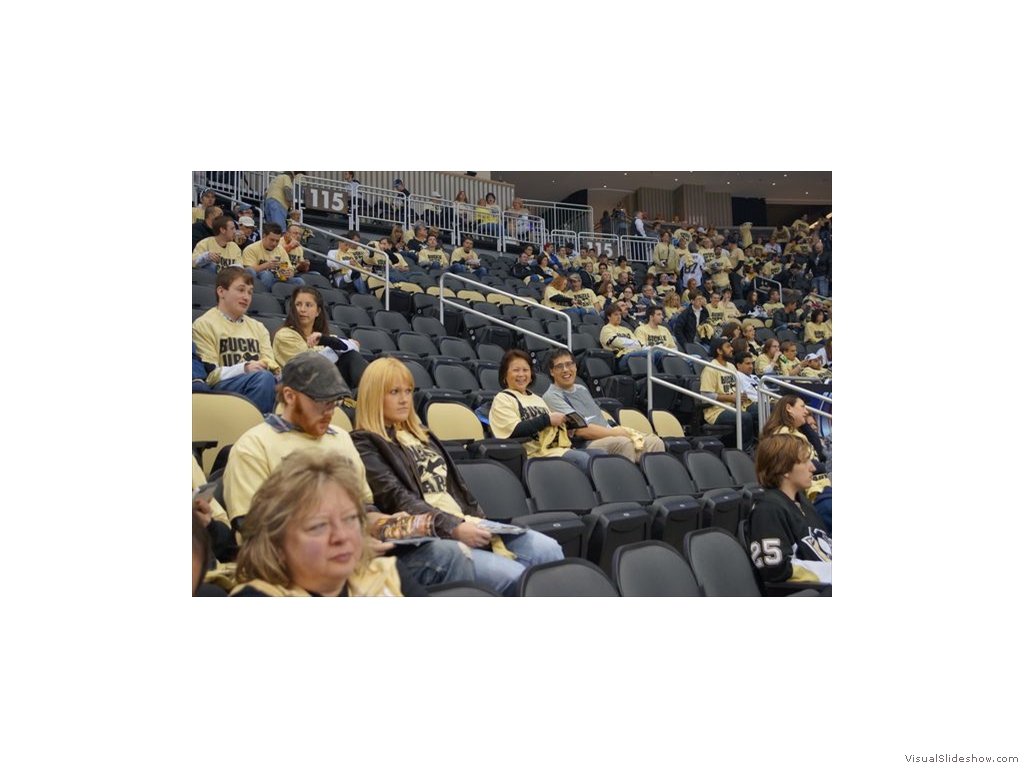 Cathy and Mike in Their Seats