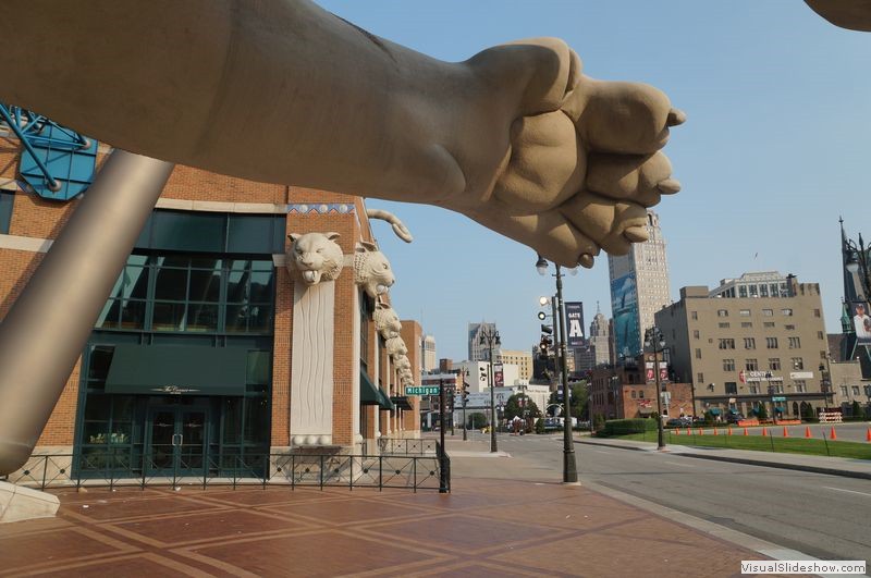 Comerica Park Big Tiger 04