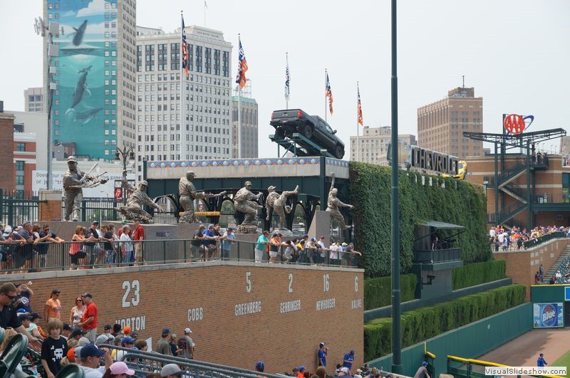 Detroit Comerica Park - Monument Park