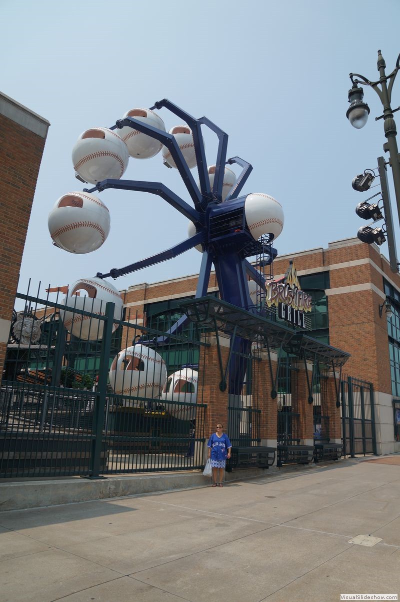 Detroit Comerica Park Ferris Wheel