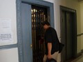 AirBnB Detroit 04 - Mike Entering Elevator
