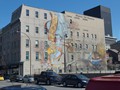 Mural on Building, Montreal