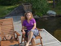 Rhonda on Dock