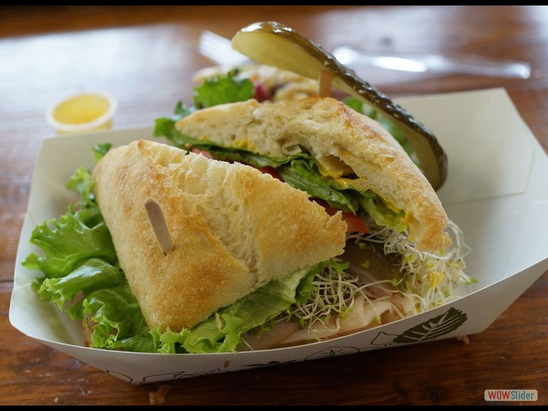 Luscious Bakery, Sauble Beach 02 - Turkey Sandwich