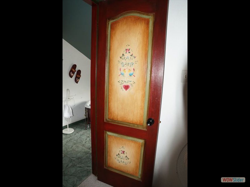 La Maison de Baviere - Beautifully Painted Door