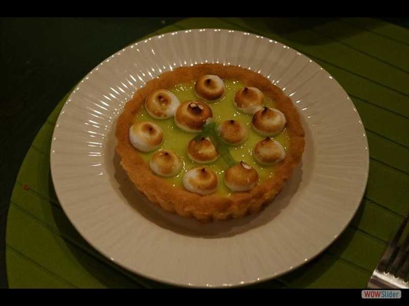 La Mie Richard Bakery - Lime Tart on a Plate