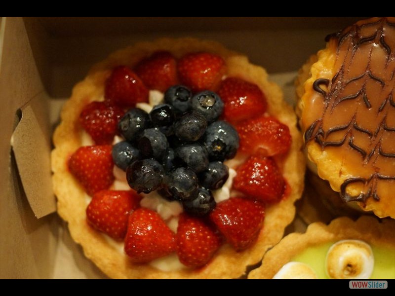 La Mie Richard Bakery- Strawberry and Blueberry Tart