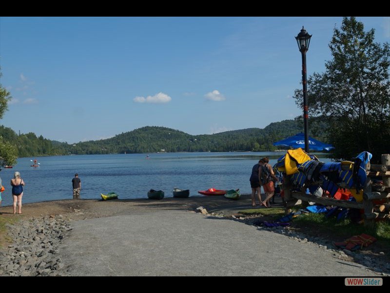 Lac Raymond - End Point for Kayak from Val David