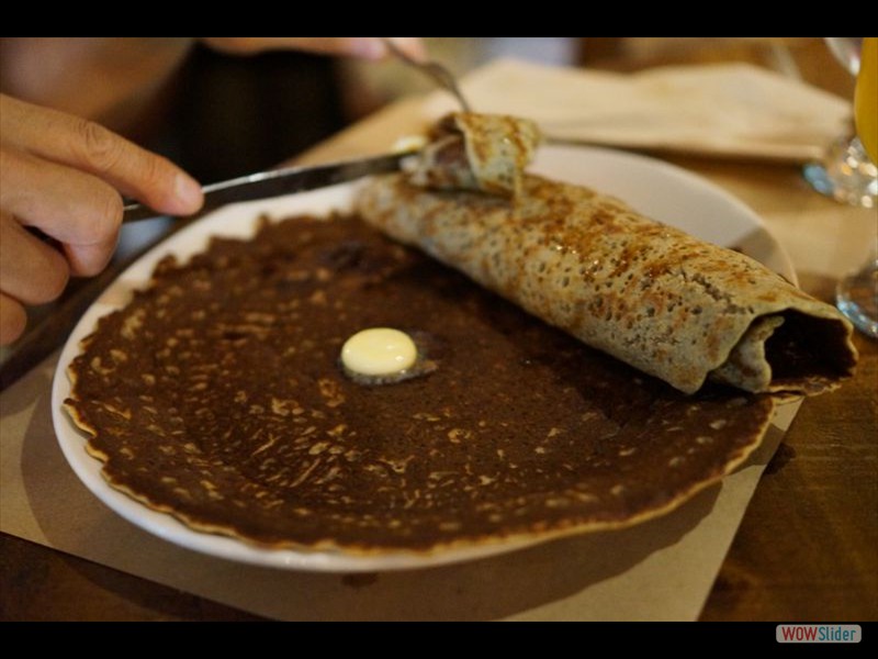 Petit Poucet Restaurant - Galette (Buckwheat) Pancakes