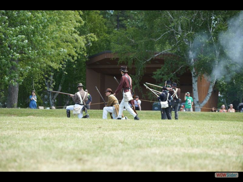 Fenian Raid Battle Reenactmet 02