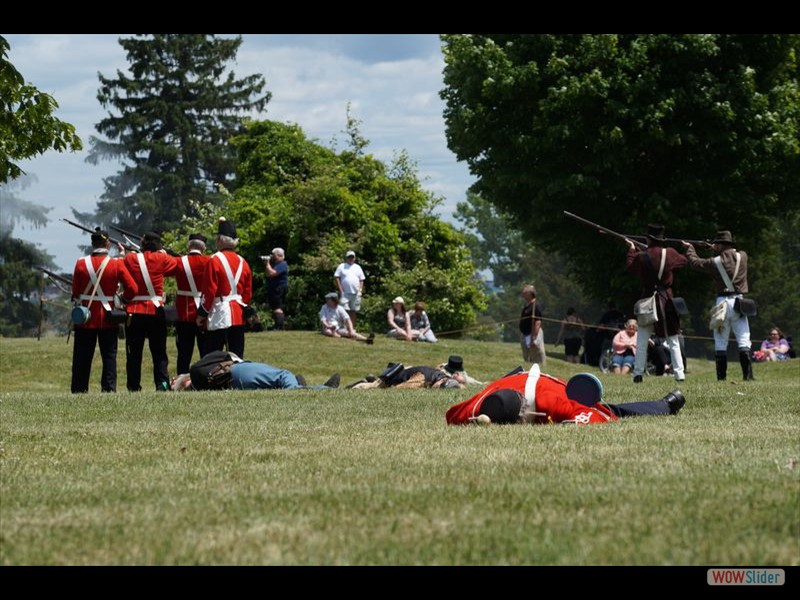 Fenian Raid Battle Reenactmet 03