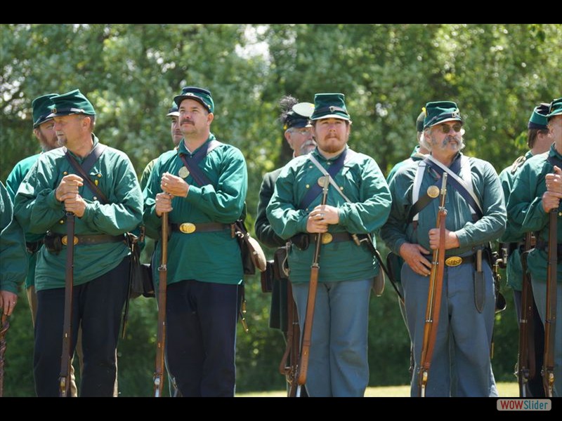 Fenian Raid Battle Reenactmet 10