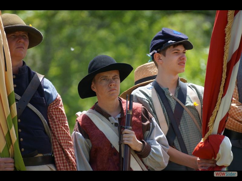 Fenian Raid Battle Reenactmet 16