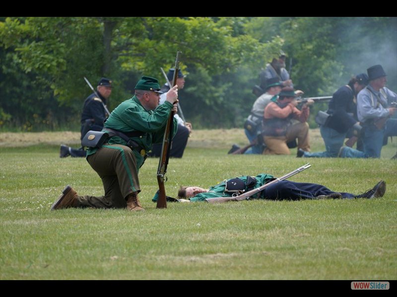 Fenian Raid Battle Reenactmet 24