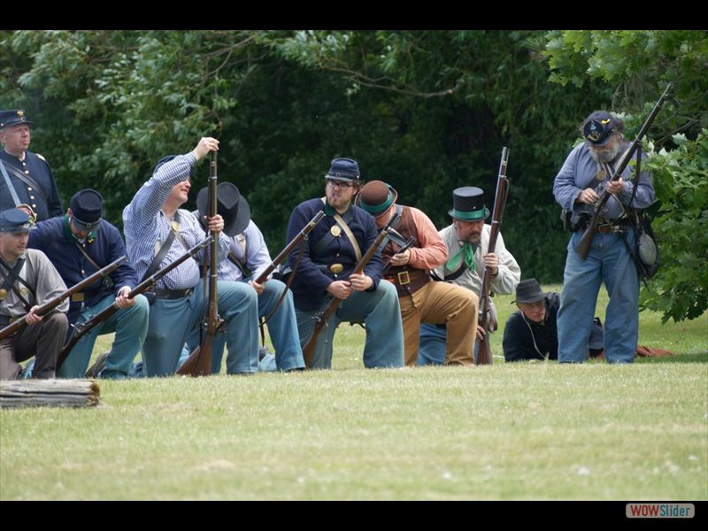 Fenian Raid Battle Reenactmet 27